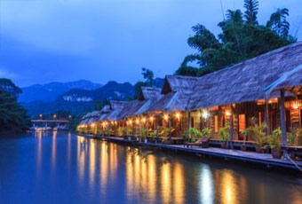 泰國桃花源水上屋