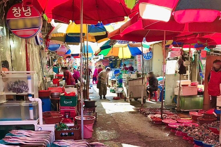 釜山札嘎其市場