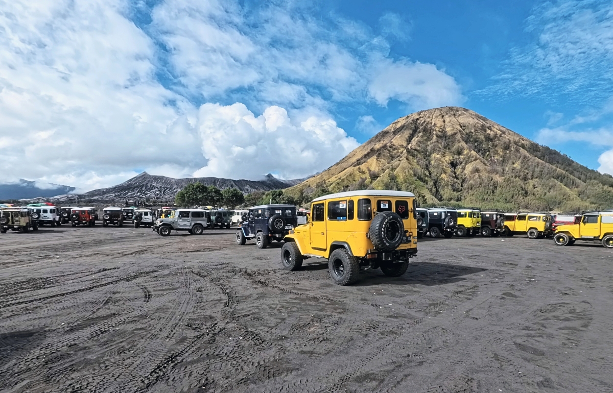 印尼騰格爾沙海（Tengger Sand Sea）