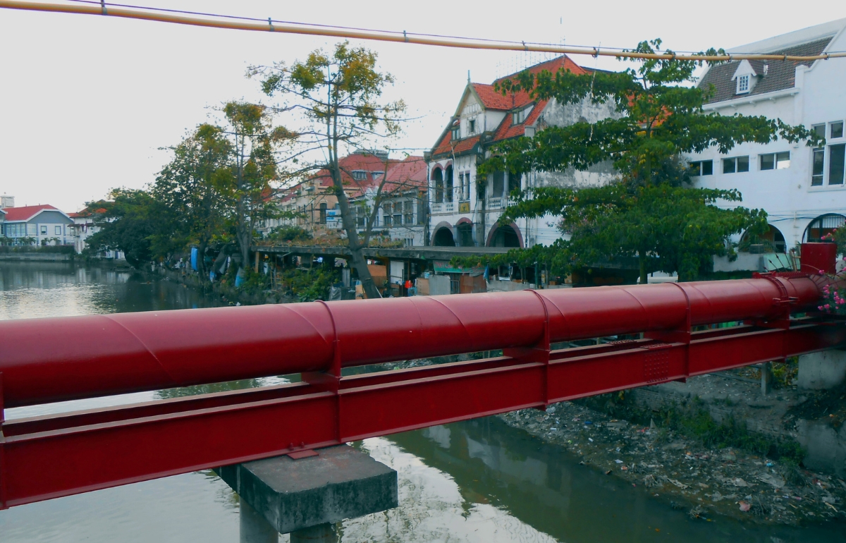 泗水市區巡禮~紅橋（Jembatan Merah）