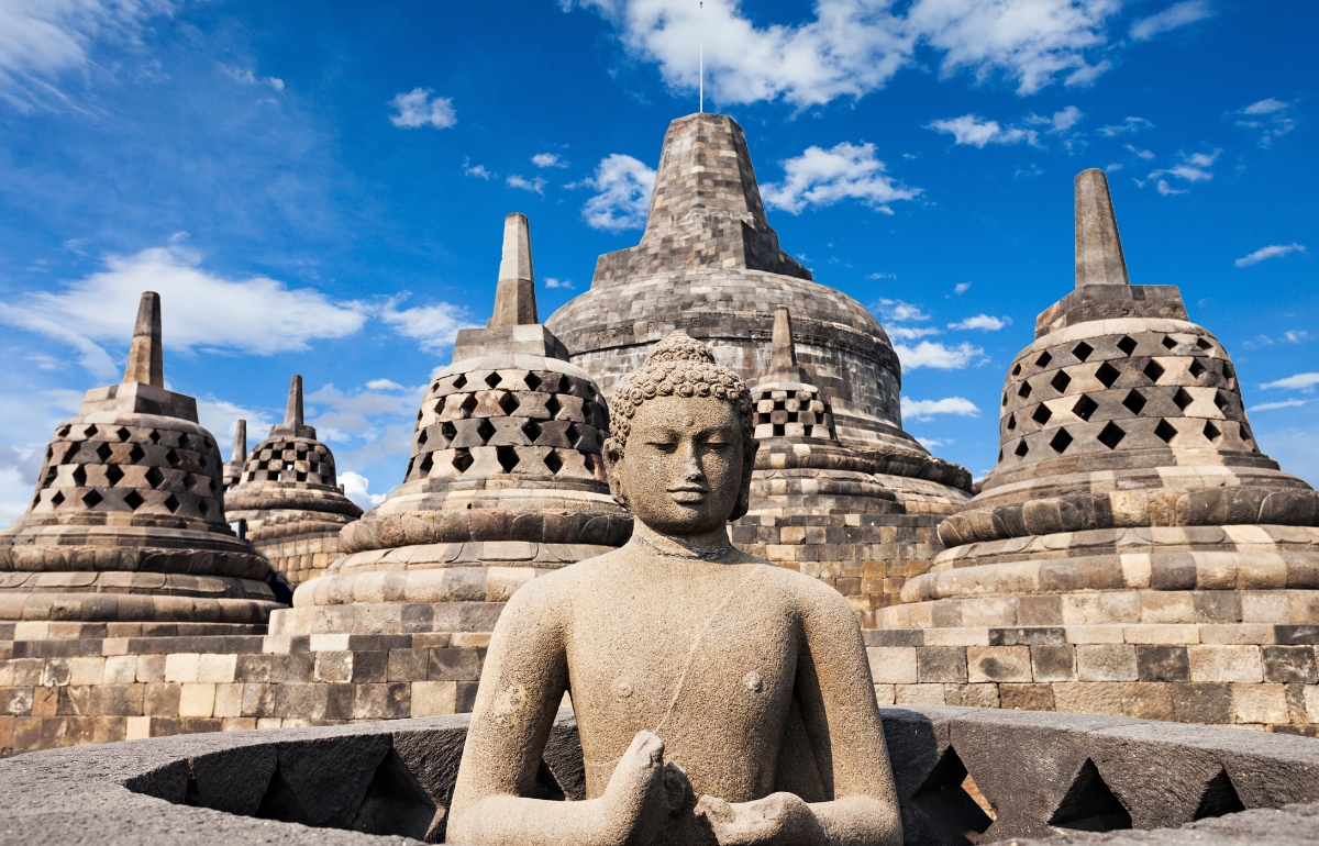 舉世聞名的兩大世界文化遺產（UNESCO）普蘭巴南（Prambanan