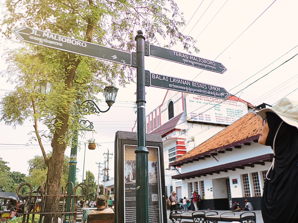 走進日惹最熱鬧的 Malioboro 大街