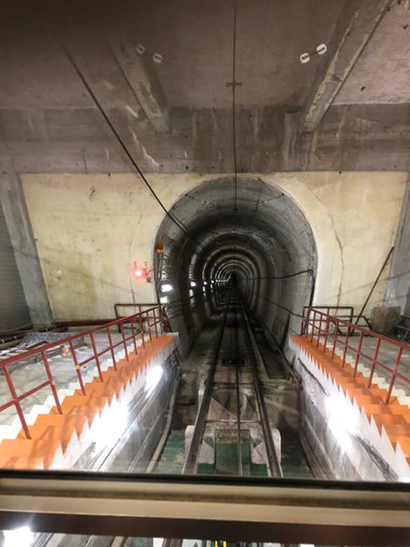 黑部立山(立山黑部)隧道就是黑部湖